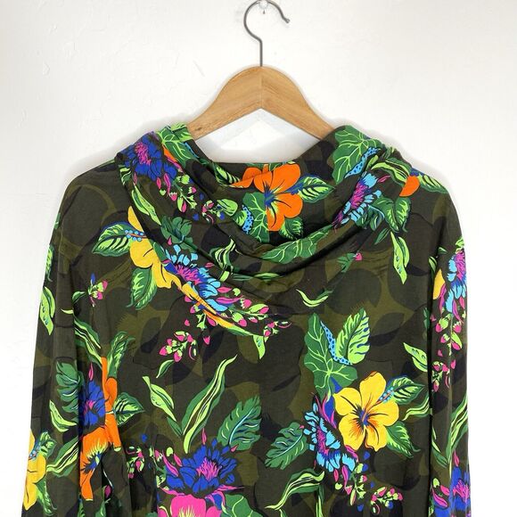 Polo by Ralph Lauren Floral Camouflage Women's Hoodie - Picture 5 of 10